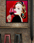 Scarlett Seduction - Print On Fine Art Canvas