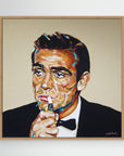 Sean Connery - Print on Fine Art Canvas