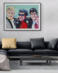 The T Birds, Grease Collection - Print On Fine Art Paper