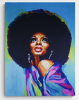 Diana Ross, Icons Collection - Print On Fine Art Canvas