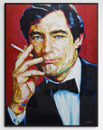Timothy Dalton, James Bond Collection - Print On Fine Art Canvas