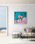 Club Tropicana - Wham! - Original Painting