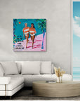 Club Tropicana - Print on Fine Art Canvas