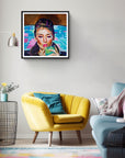 Audrey Hepburn, Icons Collection - Print On Fine Art Paper