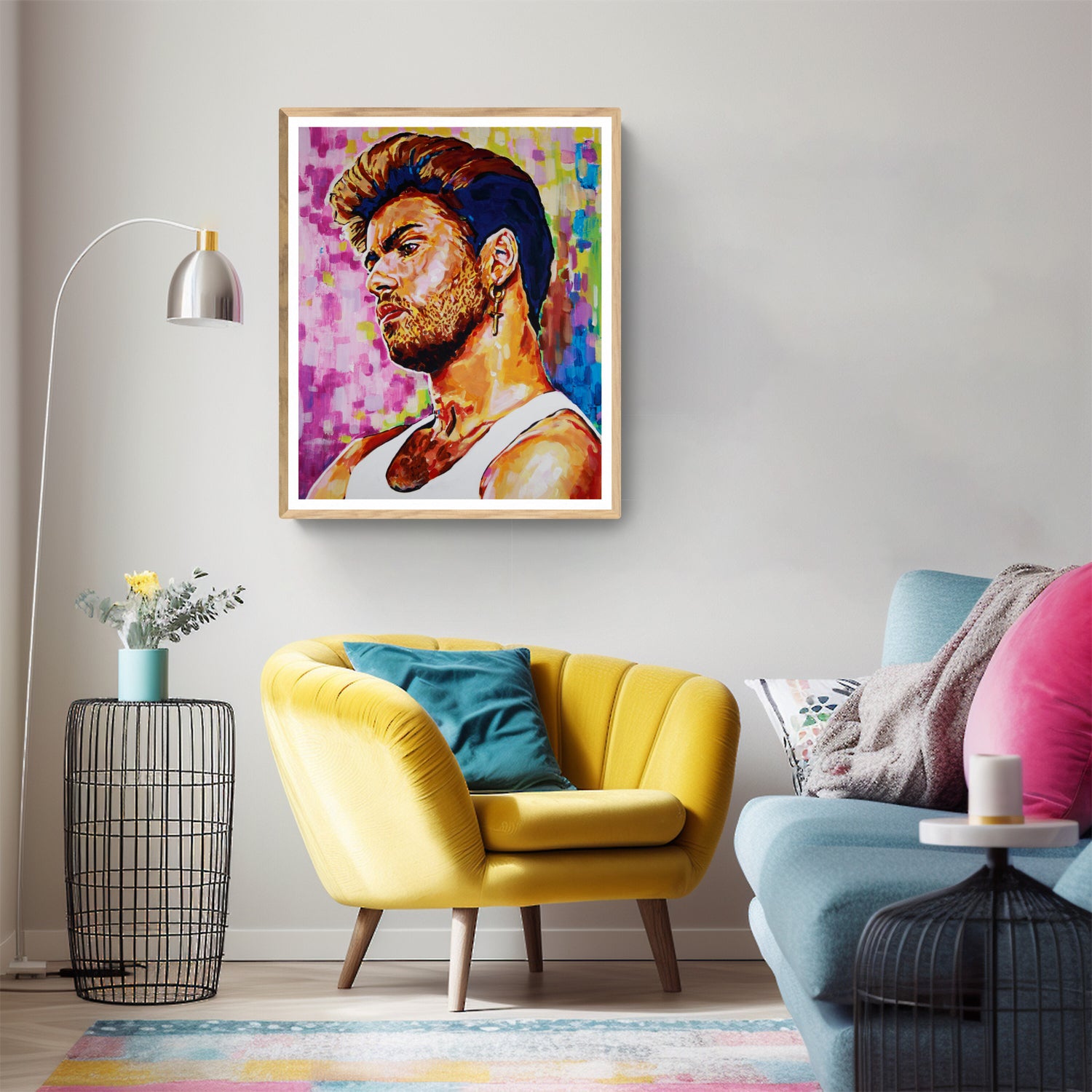 George Michael, Icons Collection - Print On Fine Art Paper