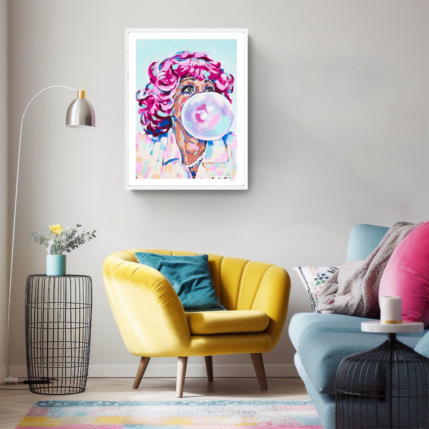 Frenchie, Grease Collection - Print On Fine Art Paper