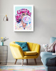 Frenchie, Grease Collection - Print On Fine Art Paper