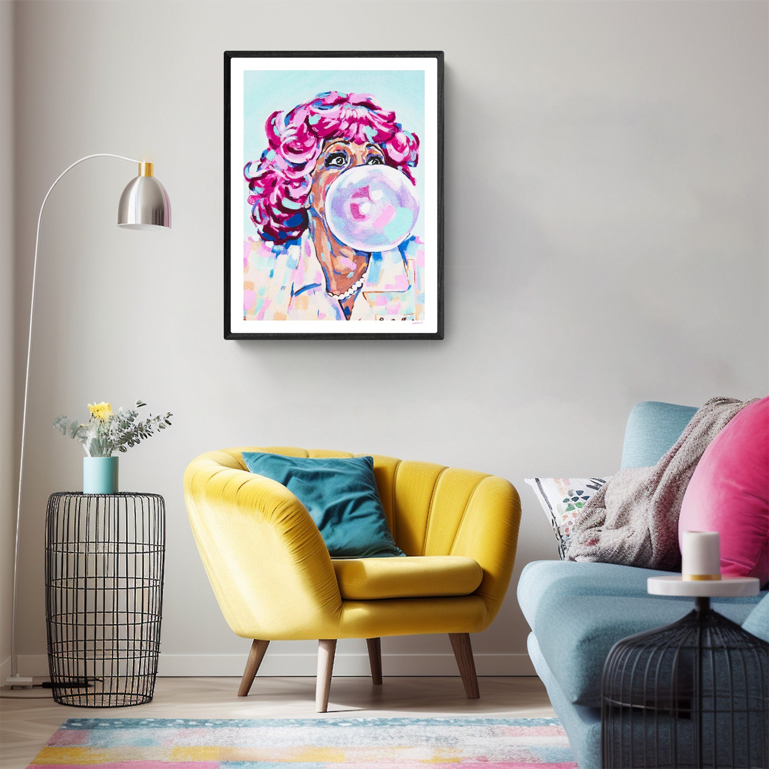 Frenchie, Grease Collection - Print On Fine Art Paper