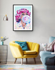 Frenchie, Grease Collection - Print On Fine Art Paper