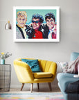 The T Birds, Grease Collection - Print On Fine Art Paper