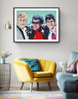 The T Birds, Grease Collection - Print On Fine Art Paper