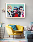 The T Birds, Grease Collection - Print On Fine Art Paper