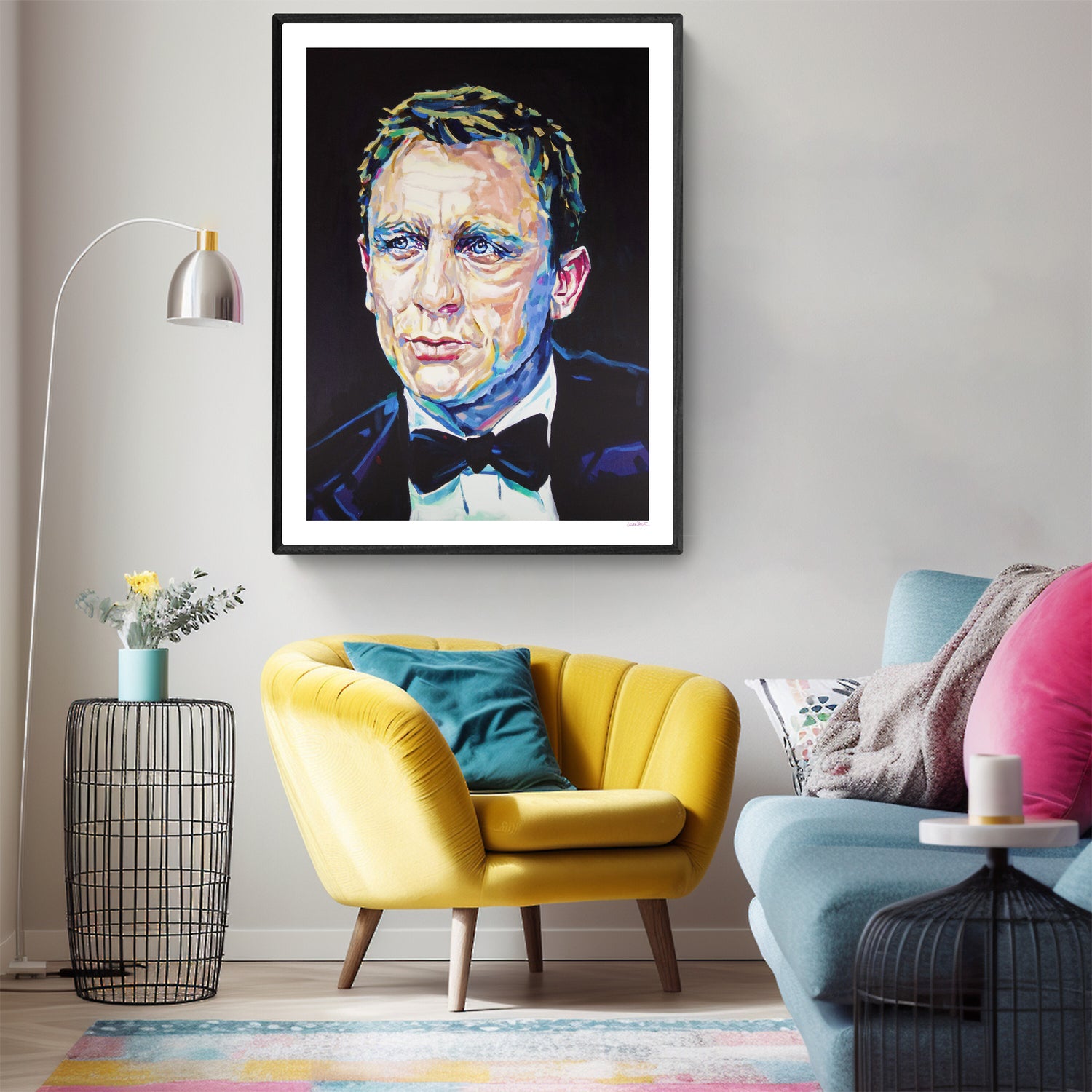 Daniel Craig, James Bond Collection - Print On Fine Art Paper