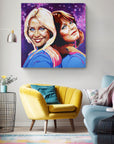 Abba, Icons Collection - Print On Fine Art Canvas
