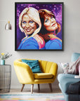 Abba, Icons Collection - Print On Fine Art Canvas