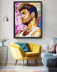 George Michael, Icons Collection - Print On Fine Art Canvas