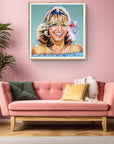 Olivia Newton John, Icons Collection - Print On Fine Art Paper