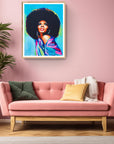 Diana Ross, Icons Collection - Print On Fine Art Paper