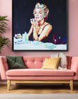 Marilyn Monroe, Icons Collection - Print On Fine Art Canvas
