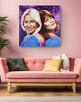 Abba, Icons Collection - Print On Fine Art Canvas