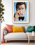 Roger Moore, James Bond Collection - Print On Fine Art Paper