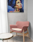 Amy Winehouse, Icons Collection - Print On Fine Art Canvas