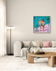 Club Tropicana - Wham! - Original Painting