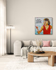 Tanya, Mamma Mia - Print On Fine Art Canvas