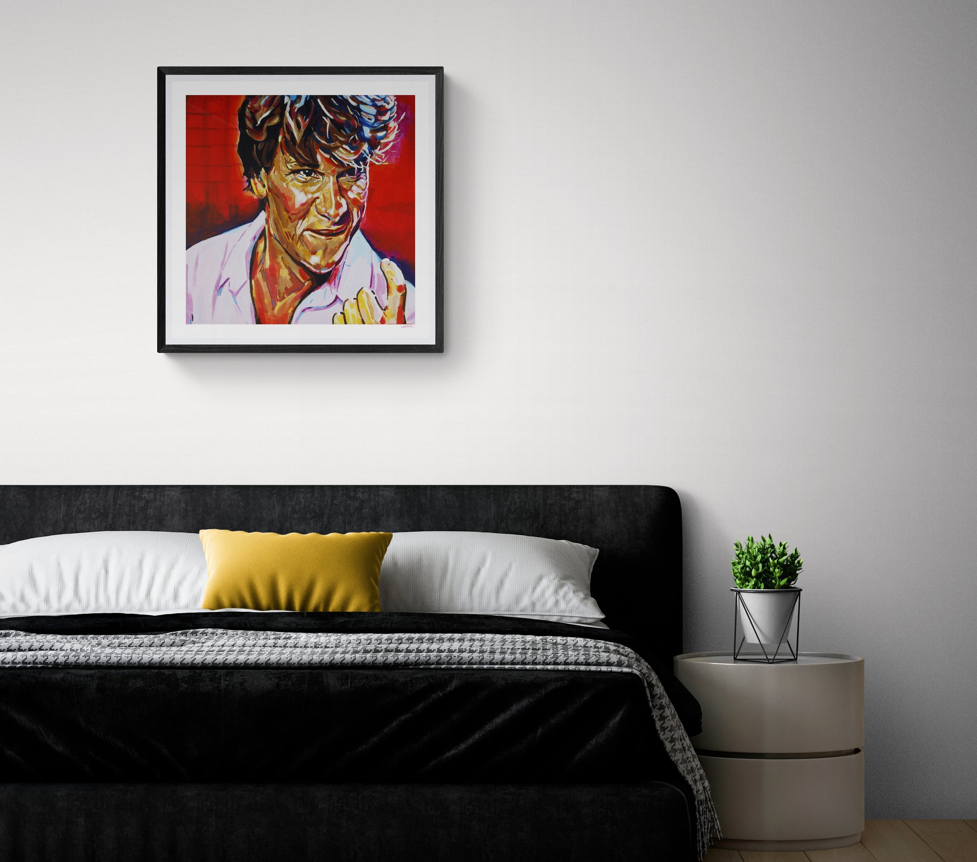 Patrick Swayze, Icons Collection - Print On Fine Art Paper