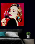 Scarlett Seduction - Print On Fine Art Canvas