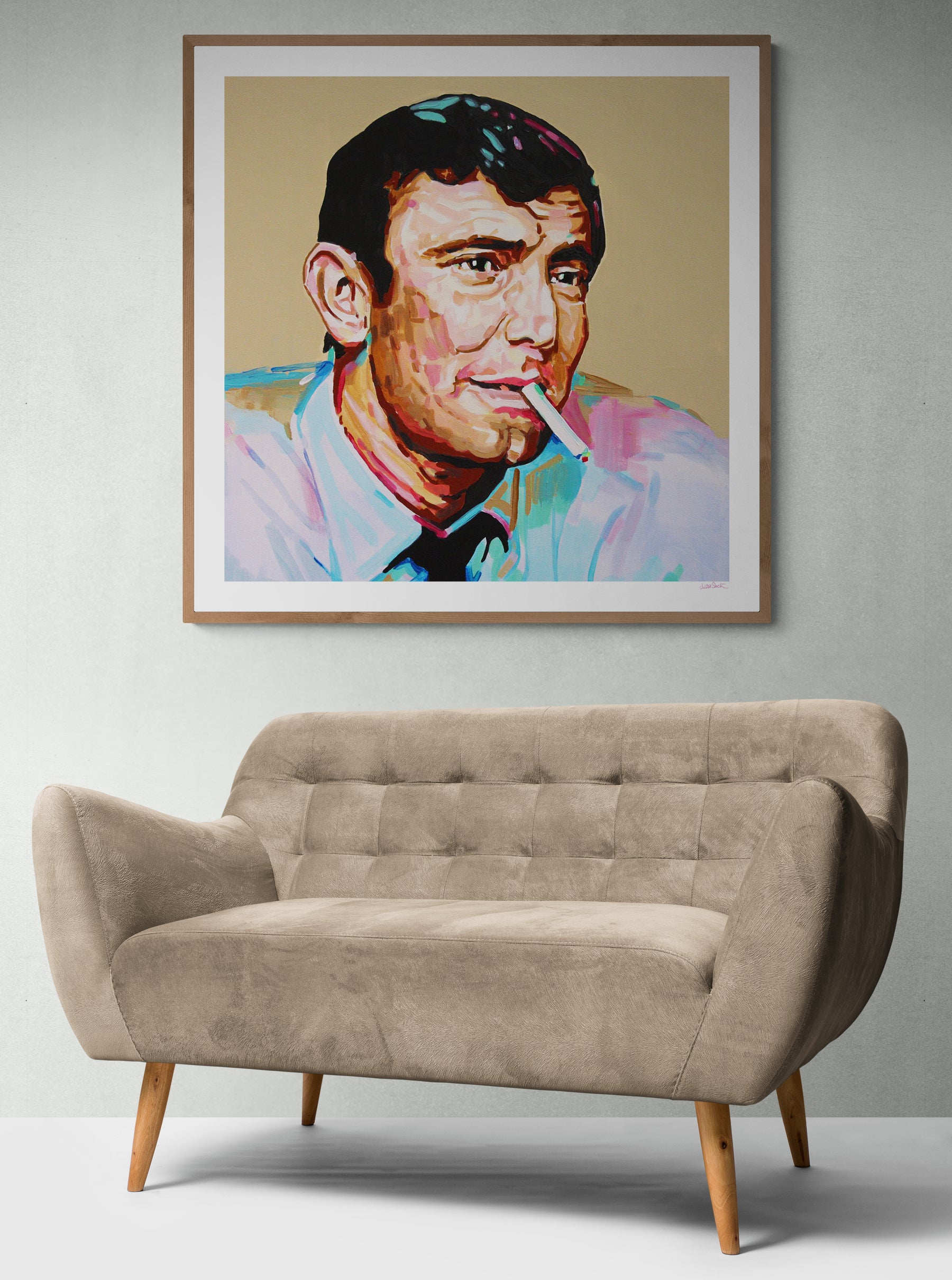 George Lazenby, James Bond Collection - Print On Fine Art Paper