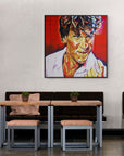 Patrick Swayze, Icons Collection - Print On Fine Art Canvas