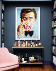 Roger Moore, James Bond Collection - Print On Fine Art Paper