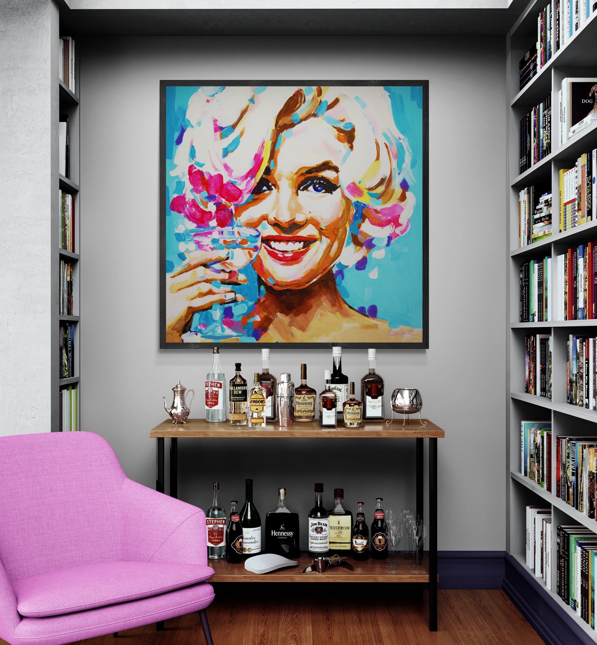 Marilyn Monroe - Icons Collection - Print On Fine Art Canvas