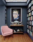 Daniel Craig, James Bond Collection - Print On Fine Art Paper