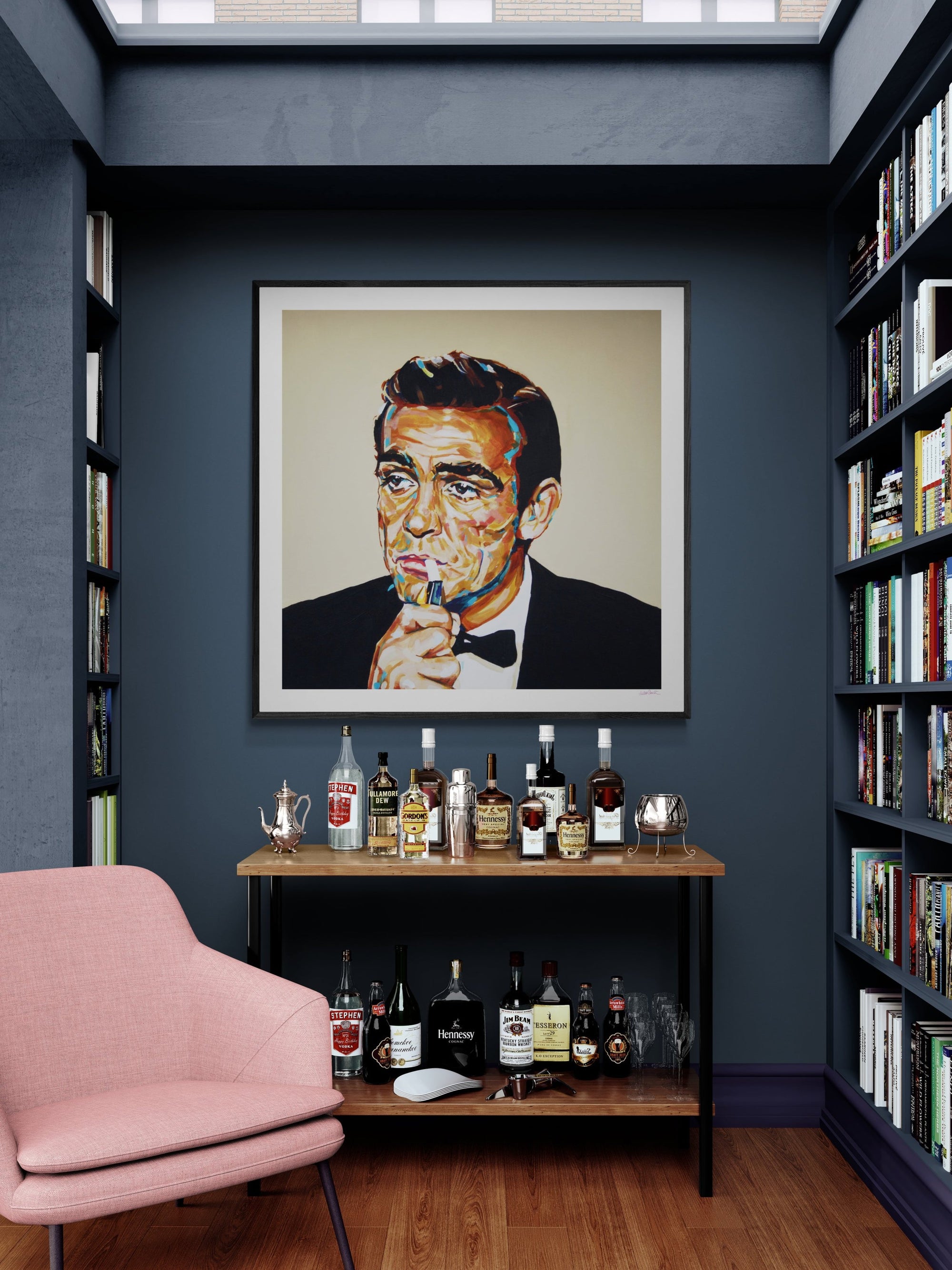 Sean Connery, James Bond Collection - Print On Fine Art Paper