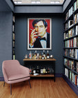 Timothy Dalton, James Bond Collection - Print On Fine Art Paper
