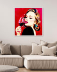 Scarlett Seduction - Print on Fine Art Canvas