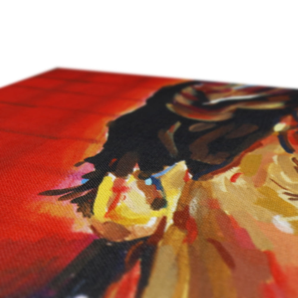 Patrick Swayze, Icons Collection - Print On Fine Art Canvas