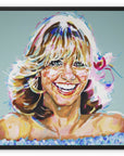 Olivia Newton John, Icons Collection - Print On Fine Art Canvas