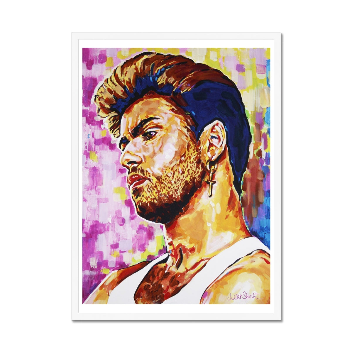 George Michael, Icons Collection - Print On Fine Art Paper