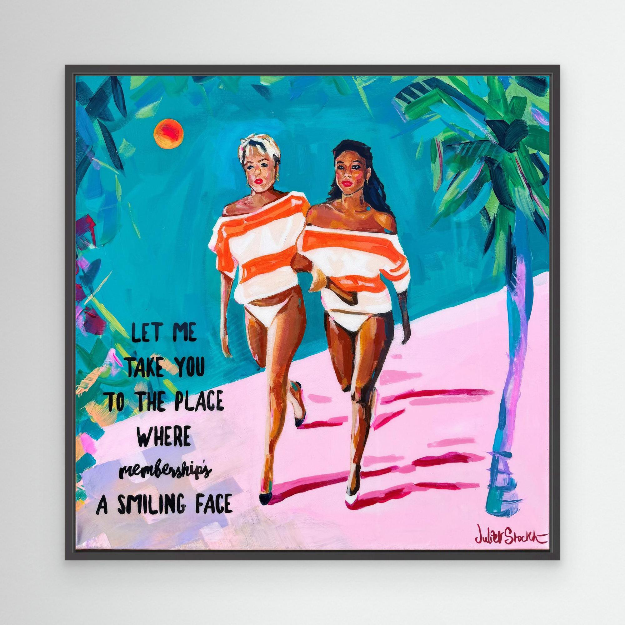 Club Tropicana - Print on Fine Art Canvas