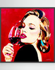 Scarlett Seduction - Print on Fine Art Canvas