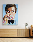 Roger Moore - Print on Fine Art Canvas
