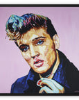 Elvis, Icons Collection - Print On Fine Art Canvas