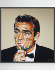 Sean Connery - Print on Fine Art Canvas