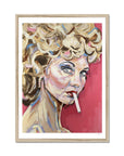 Sandy, Grease Collection - Print On Fine Art Paper