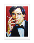 Timothy Dalton, James Bond Collection - Print On Fine Art Paper