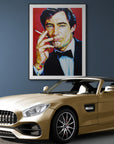 Timothy Dalton, James Bond Collection - Print On Fine Art Paper