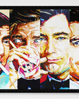 James Bond Collection - Print On Fine Art Canvas